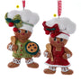 Gingerbread Boy or Girl with Spoon Ornament