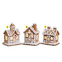 Gingerbread House Ornament- LED Lighted