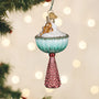 Gingerbread Glam Cocktail Ornament- Old World Christmas