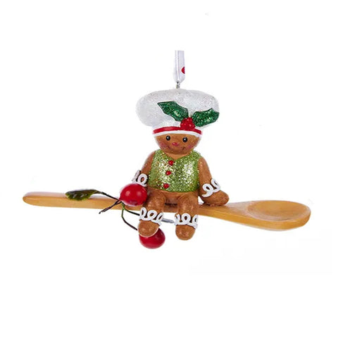 Gingerbread with Wooden Spoon Ornament