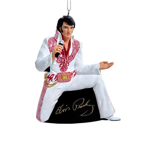 Elvis Presley® Glass Ornament