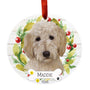 Personalized Goldendoodle Ornament
