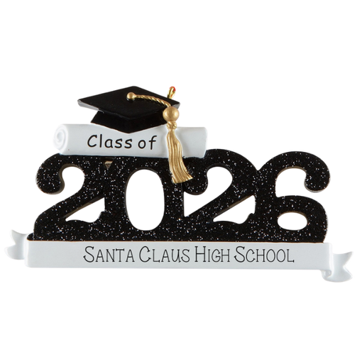 Class of 2026 personalized ornament