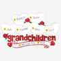 Grandchildren Ornament with 6 Hearts for Christmas Tree