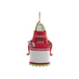 Grandma’s Baking Crew apron ornament with baking tools and festive red, green, and white holiday details.