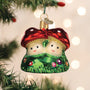 Happy Mushrooms Ornament - Old World Christmas