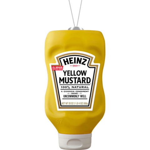 Heinz Mustard Bottle Ornament