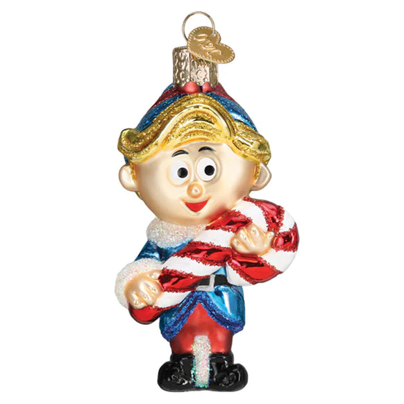 Old World Christmas Glass Ornament – Rudolph The Red-Nosed Reindeer, In OWC Box