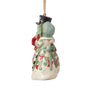 Highland Glen Snowman Mr&Mrs Ornament - Jim Shore