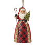 Highland Glen Santa Staff Ornament- Jim Shore