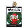Holly Jolly Mad Libs game packaging with a Christmas-themed illustration on a white background
