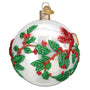 Hollyberry Birds Round Ornament - Old World Christmas 54505