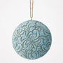 In Beautiful Blues Holy Family Ornament - Jim Shore