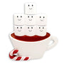 Personalized Hot Cocoa Family of 7 Table Top Decoration