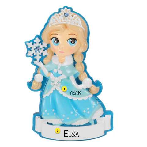 Personalized Ice Princess Ornament OR2693