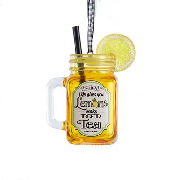 Iced Tea Mason Jar Ornament