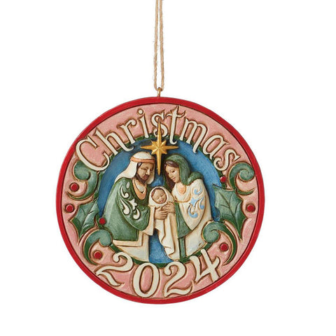 2024 Holy Family Ornament - Jim Shore
