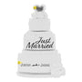Just Married Wedding Cake Ornament