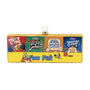 Kellogg’s Cereal Fun Pak ornament featuring a mini variety pack design with Froot Loops, Apple Jacks, Frosted Mini-Wheats, and Frosted Flakes.