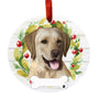 Personalized Labrador Ornament - Yellow