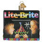 Glass Lite Brite Box Ornament - Old World Christmas