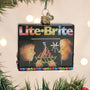 Glass Lite Brite Box Ornament - Old World Christmas