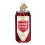 Lone Star Beer Can Ornament - Old World Christmas