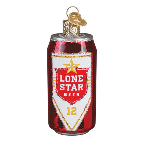 Lone Star Beer Can Ornament - Old World Christmas