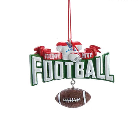 Football MVP Ornament