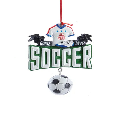 MVP Soccer Ornament
