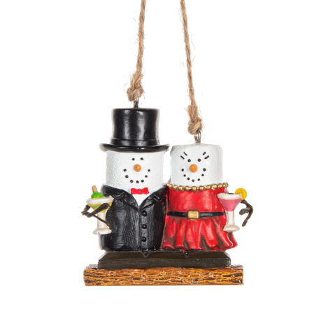 S'mores Couple Date Night Ornament