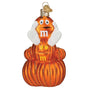 M&M'S Orange Autumn Ornament - Old World Christmas 32666