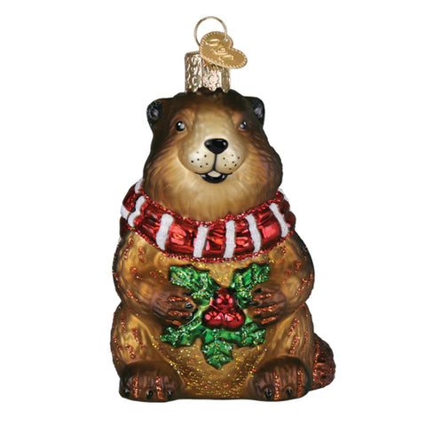 Merry Marmot Ornament - Old World Christmas