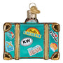 Miami Suitcase Ornament - Old World Christmas 32659