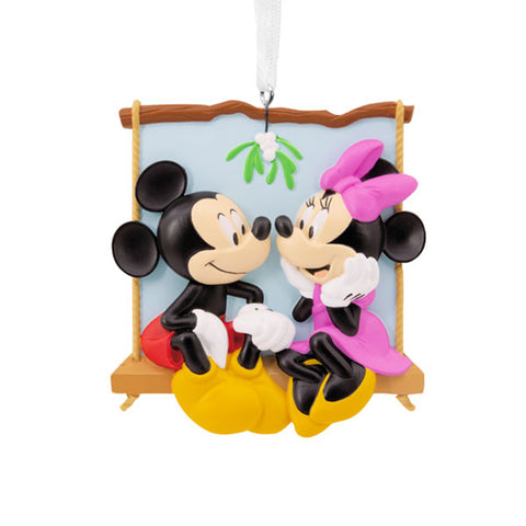 Mickey and Minnie On Swing Disney® Ornament 3HCM3403