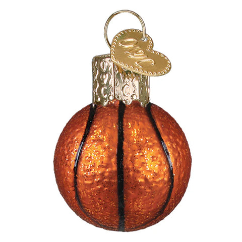 Mini Basketball Ornament - Old World Christmas