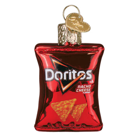 Mini Doritos Nacho Cheese Chips Ornament - Old World Christmas 