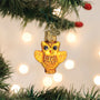 Mini Halloween Owl Ornament - Old World Christmas Show it Hanging From Tree