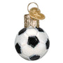 Mini Soccer Ball Ornament - Old World Christmas Side View