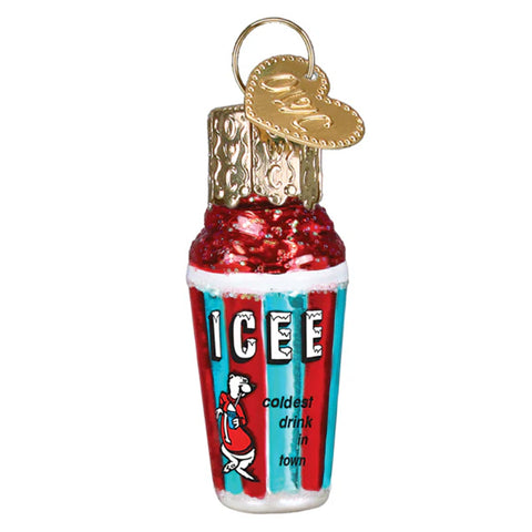 Mini Icee Ornament Old World Christmas Glass Ornament