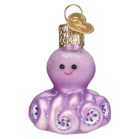 Mini Octopus Ornament - Old World Christmas 85261