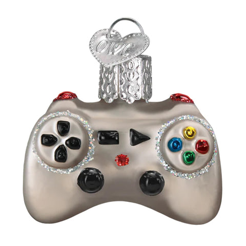 Mini Video Game Controller Ornament - Old World Christmas 88510