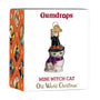 Mini Witch Cat Ornament - Old World Christmas 86759