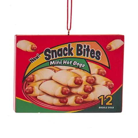 Mini Hot Dogs Box Ornament