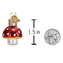 Mini Lucky Mushroom Ornament - Old World Christmas 87017