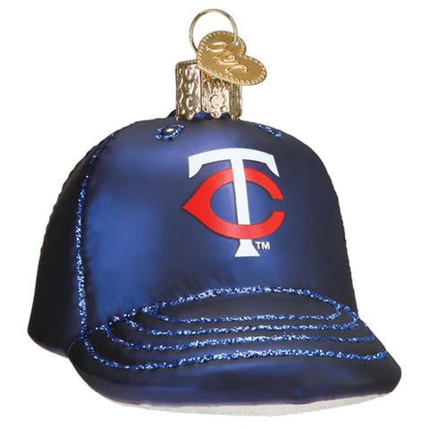 Minnesota Twins Baseball Cap Ornament - Old World Christmas