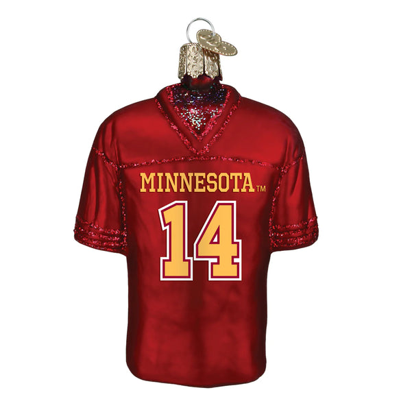 Minnesota Gophers sports jersey with number 14 on a white background
