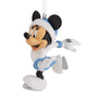 Disney Minnie character ornament in a winter outfit on a white background