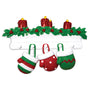 Mitten Family of 3 Ornament for Christmas Tree
