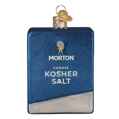 Morton Kosher Salt Ornament - Old World Christmas 